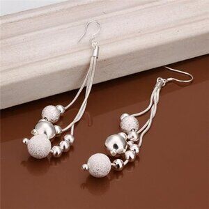 925 Sterling Silver Chandelier Drop Dangle Earrings with Hook Closure